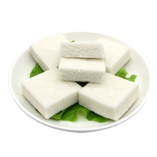 嵊州特产手工米糕传统小吃早餐点心糕点无糖精糍糕原味蒸米糕白糕