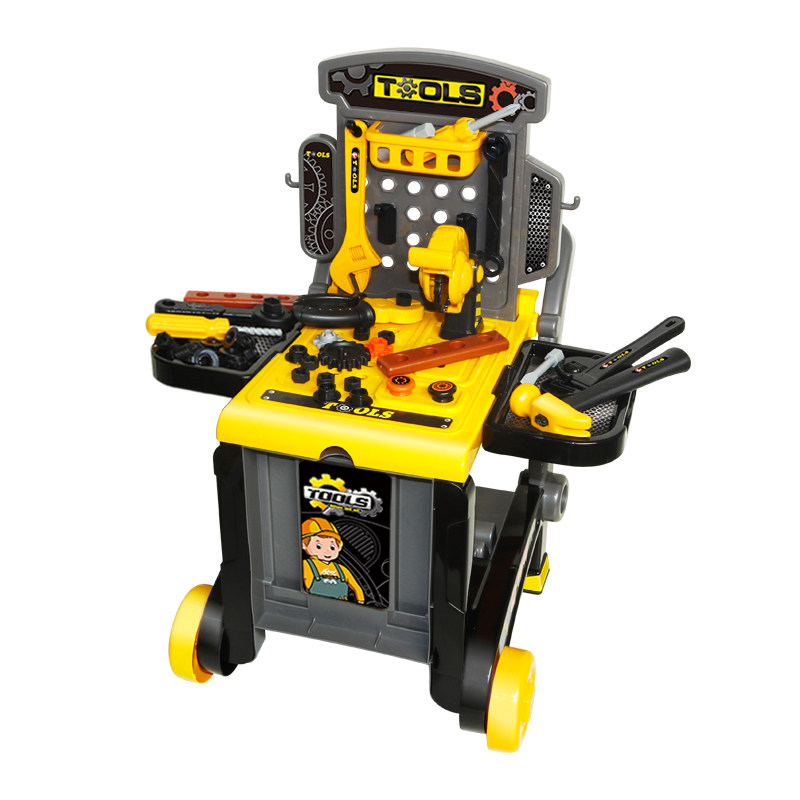 儿童工具箱玩具套装宝宝维修理工具台益智过家家玩具3-4-56岁男孩