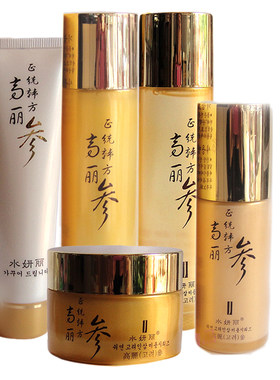 韩方高丽参抗皱套装柔肤水化妆品