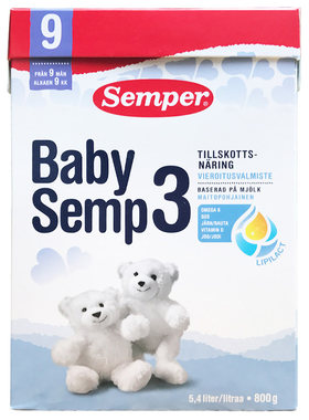 Semper3段三段800g婴儿配方奶粉
