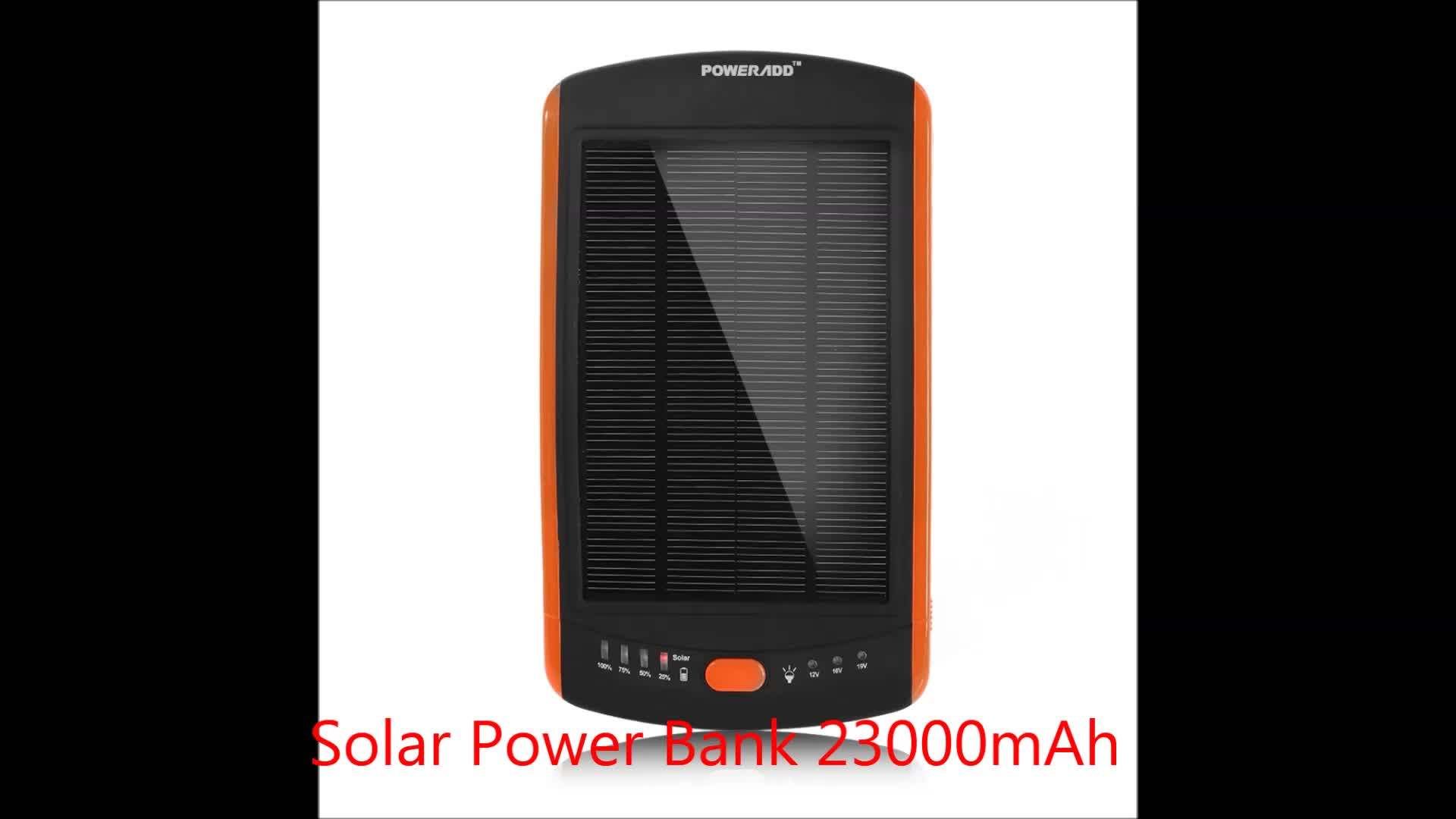 Ce Rohs High Quality Solar Power Bank Charger 7200mah For Phone All