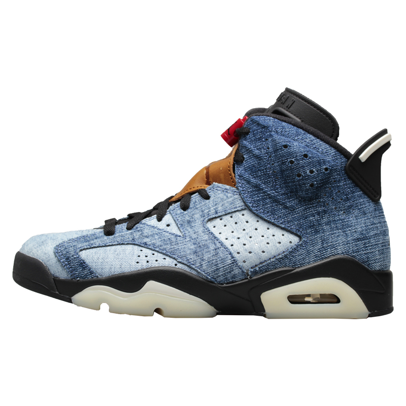 牛哄哄 Air Jordan 6 Washed Denim AJ6水洗丹宁牛仔CT5350-401