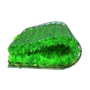 鱼缸造景仿真草坪 水底绿铺底草皮 鱼缸草坪水草植物水族装饰摆件