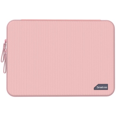 SMATREE笔记硬壳压弯粉色内胆包