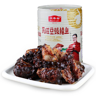 庞香斋红烧中段带鱼罐头即食瓦罐带鱼肉海鲜零食207g*瓶中段带鱼