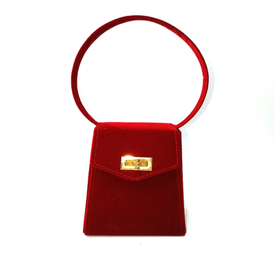 复古经典秋冬丝绒vingtage古董包