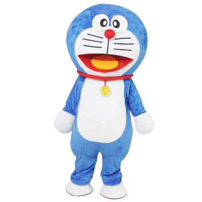 机器猫行走公仔动漫表演卡通人偶