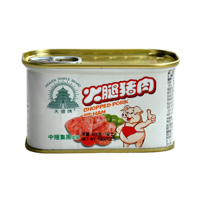 天坛牌火腿猪肉午餐肉网红小白猪