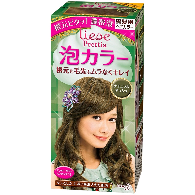 日本kao /花王泡沫染发膏莉婕蜂蜜