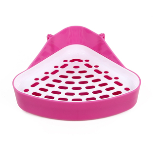 派特兔子厕所用品套装龙猫豚鼠荷兰猪专用尿盆超大号兔子便盆屎盆