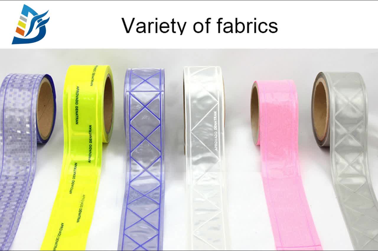 Factory Price Custom Printed Retro Sew On Fire Resistant Reflective