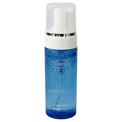 诺美丽莎水漾洁面慕斯清爽不刺激