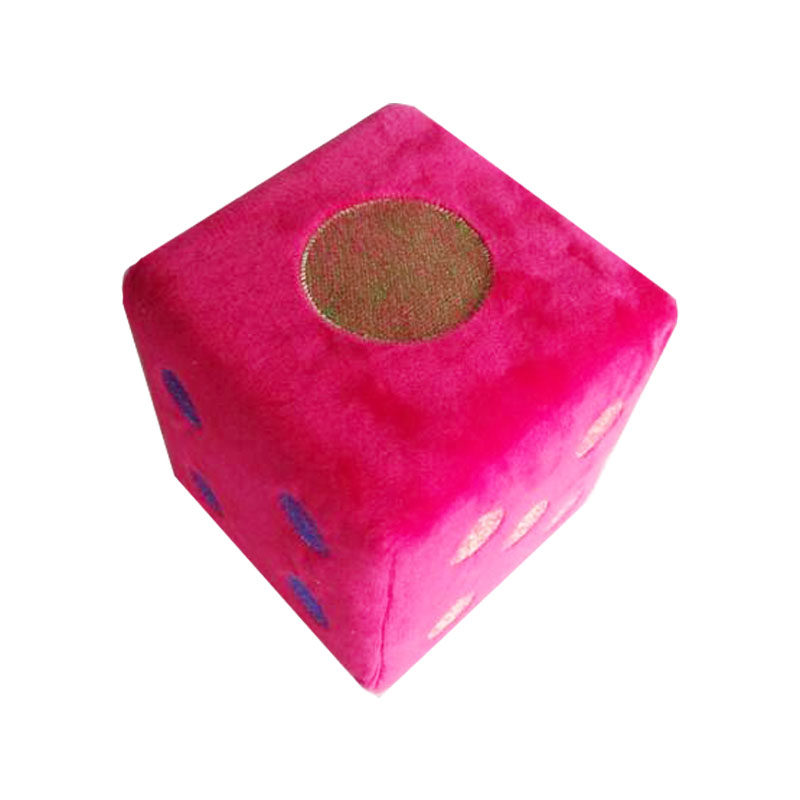 创意布大码毛绒玩具活动数字筛子