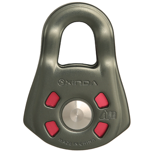 欣达华系加强型小型单滑轮户外高空索道滑索攀岩横渡滑轮orbiter