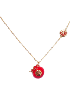 招财纳福2021年礼物项链