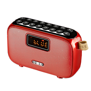 Subor/小霸王 D98收音机老人插卡随身听蓝牙小音响箱低音炮收款器