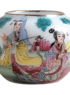 华胜堂景德镇鸟食罐鸟笼配件