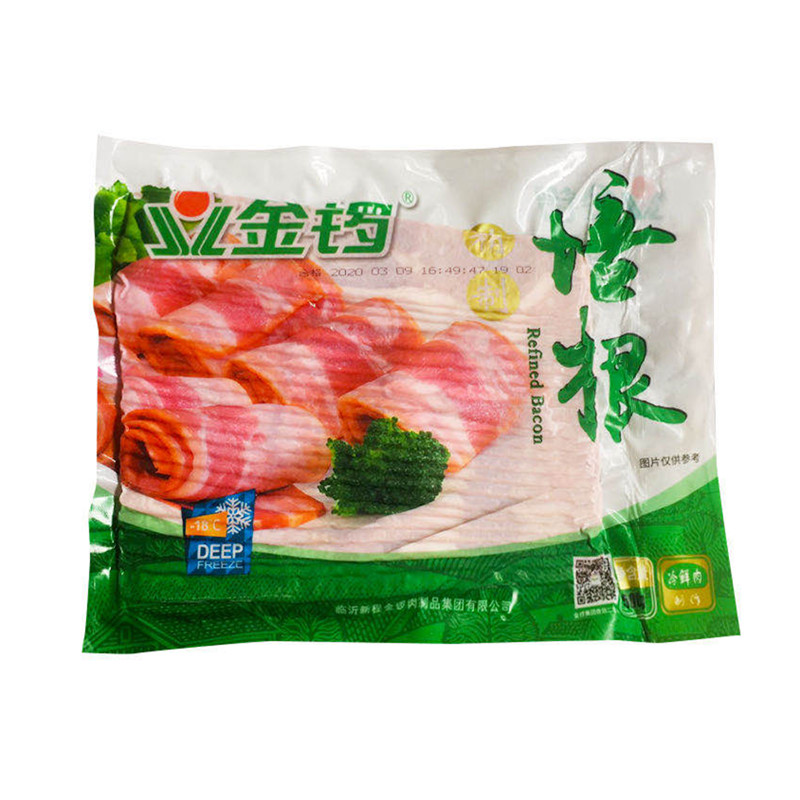 金锣培根家用500克约22片早餐家庭腌制猪肉培根肉培根肉片猪肉