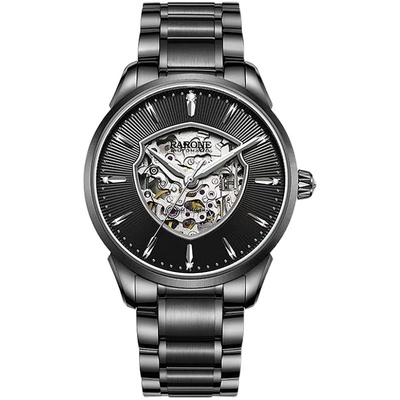 雷诺商务镂空休闲风全自动机械表