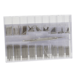 手表表带链接轴弹簧生耳表柱表针1.5MM粗8-25MM长度表栓接口插销