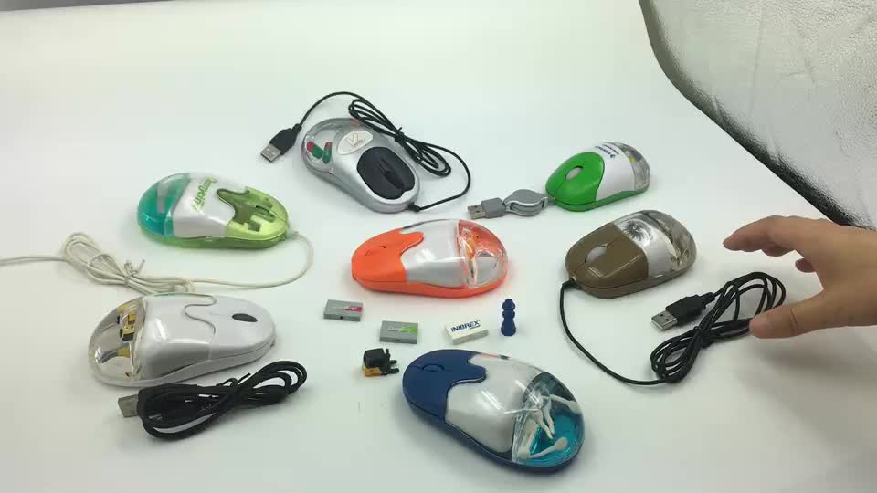 Water Pc Mouse,Usb Liquid Mouse,Clear Liquid Computer Mouse mo7005