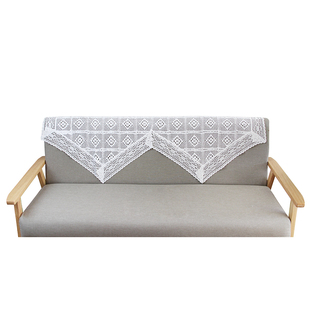 复古风客厅沙发巾靠背巾扶手布艺镂空纯棉四季通用单人沙发盖巾