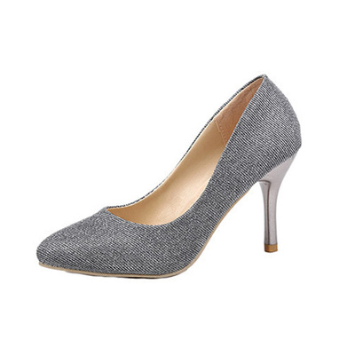 ol尖头浅口性感女装大佬高跟鞋