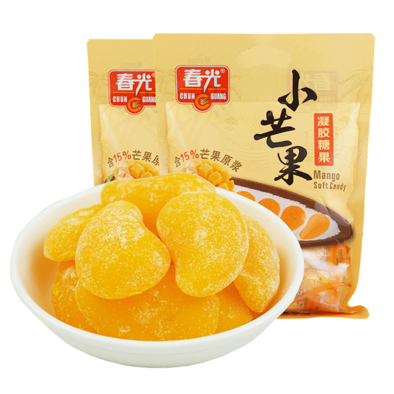 果汁软糖休闲零食海南春光
