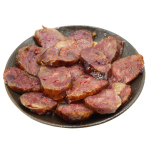 贵州特产香肠腊肠腊肉正宗农家柏香丫烟熏的土猪肉麻辣味500g腊肠