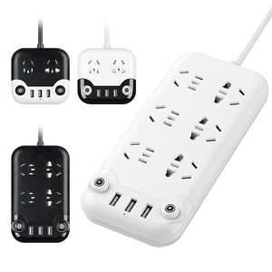 薄迷你旅游USB插座排插多功能插排家用插线板插板带线插头转换器