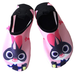 宝宝男女游泳鞋儿童赤足软底浮潜贴肤软鞋家居防滑沙滩鞋地板鞋子