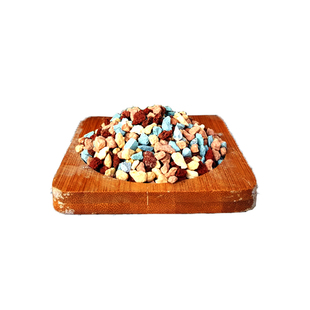 彩虹石 铺面颗粒土 多肉植物营养土 种植土 火山岩绿沸石硅藻土