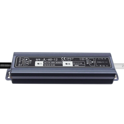 12V60W防水LED电源水底投光灯洗墙灯机床灯模组发光字变压器马达