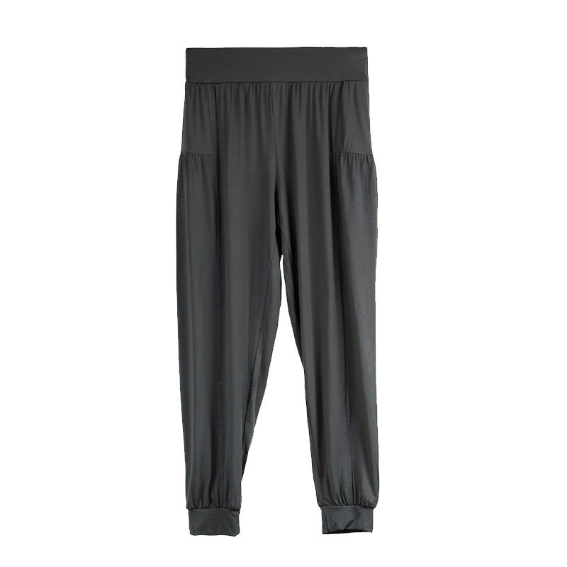 薄款速干收口宽松显瘦束脚健身裤