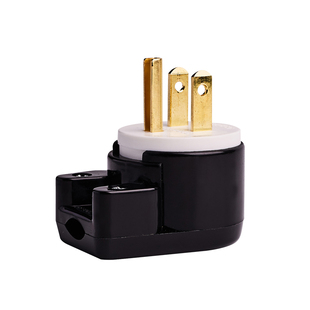 美规UL/ETL认证NEMA5-15P台产美标插头弯头接线大功率插头15A125V