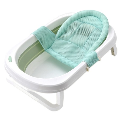 婴儿洗澡网浴网宝宝可坐躺