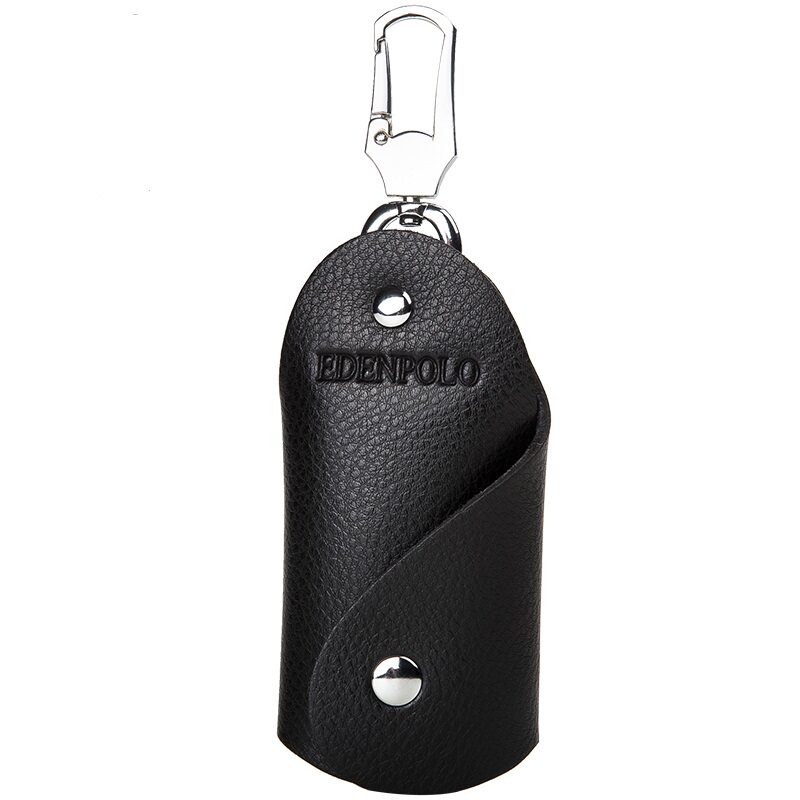 伊登保罗男士牛皮钥匙包头层牛皮