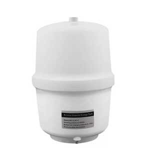 净水器3.2G加仑压力桶4G6G塑包钢储水罐防爆白色压力罐净水器配件