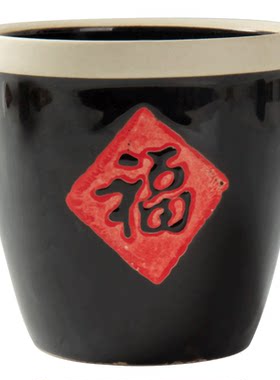 调味缸老式盖菜辣椒油盐复古