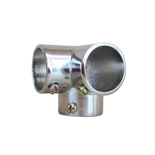 一体式25管连接件承重更强固定不锈钢管接头锌合金架子组装配件