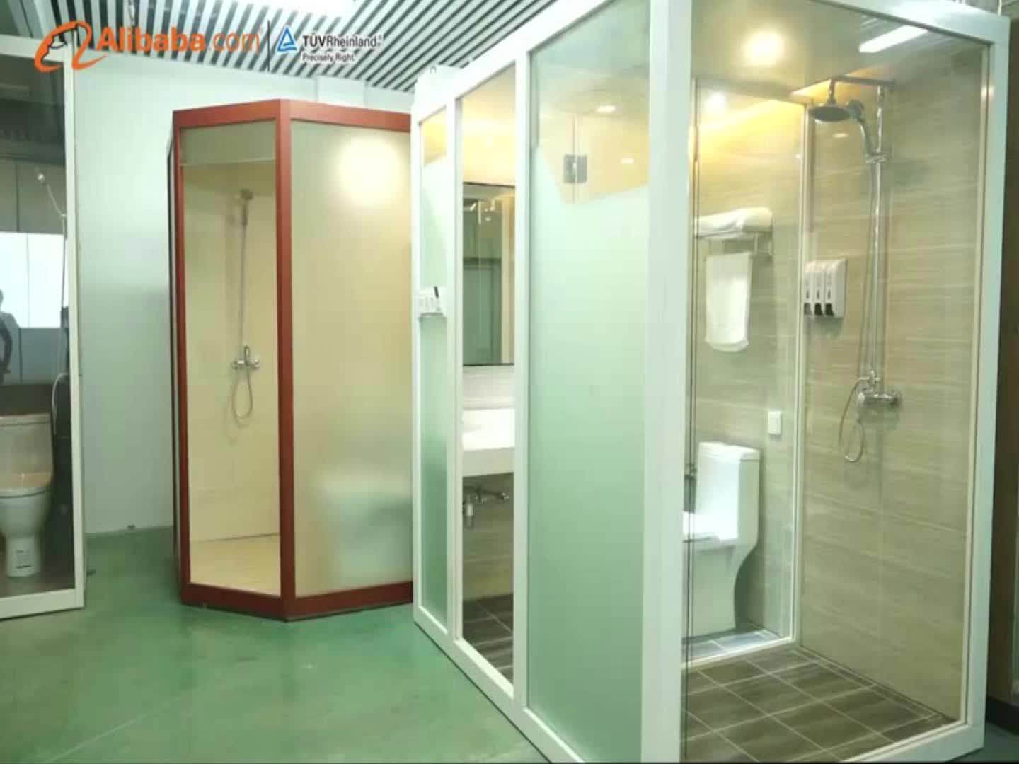 Made In China Aluminum Portable Toilet And Shower Room,Ceramic Shower