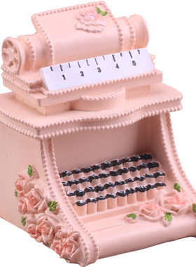 模型打字机书柜北欧风格小摆件