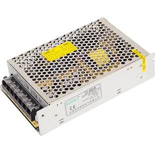 伊莱科led开关电源5V12V直流D-30a50 60 120 220V转24V变压器4 6a