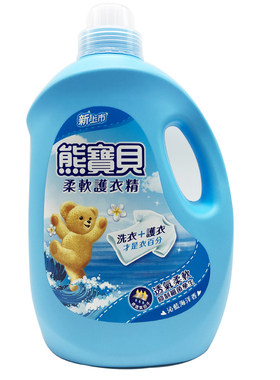 熊宝贝台湾玫瑰甜心衣物柔软精