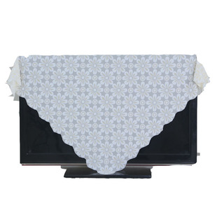 蕾丝电视盖布壁挂式液晶电视防尘布布艺桌布冰箱罩32寸85寸55寸75