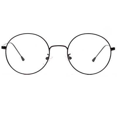 复古原宿风软妹女素颜配眼镜框