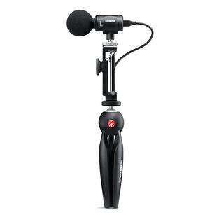 Shure/舒尔 mv88 mv88+ 数字立体声话筒手机直播演出录音迷你话筒