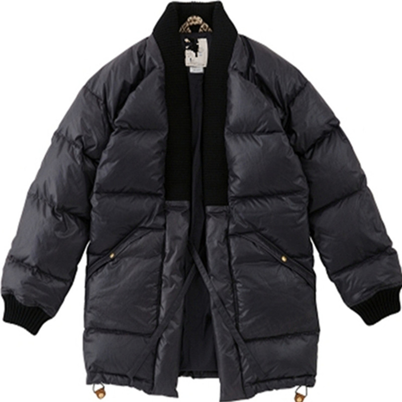 原创日系道袍余文乐visvim羽绒服