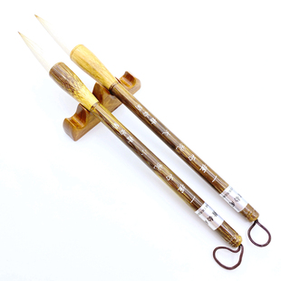 兼毫毛笔大号狼羊兼毫大楷对联斗笔成人初学者学生欧楷书行书专用