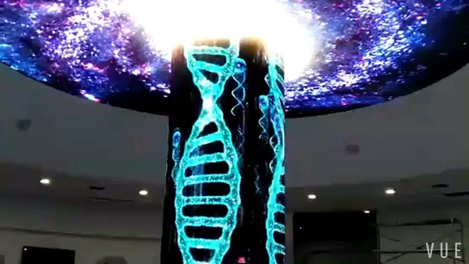 Mpled 4mm Curving Led Video Screen Soft Curtain Flexible Led Module